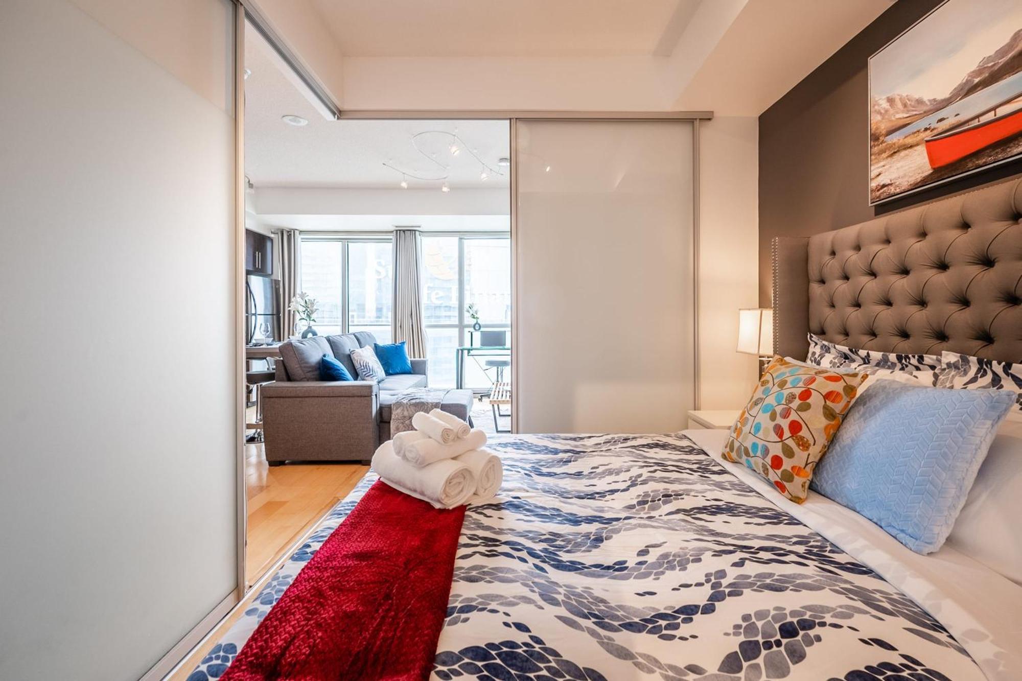 1Br Luxury Condo - Downtown Toronto Exterior foto