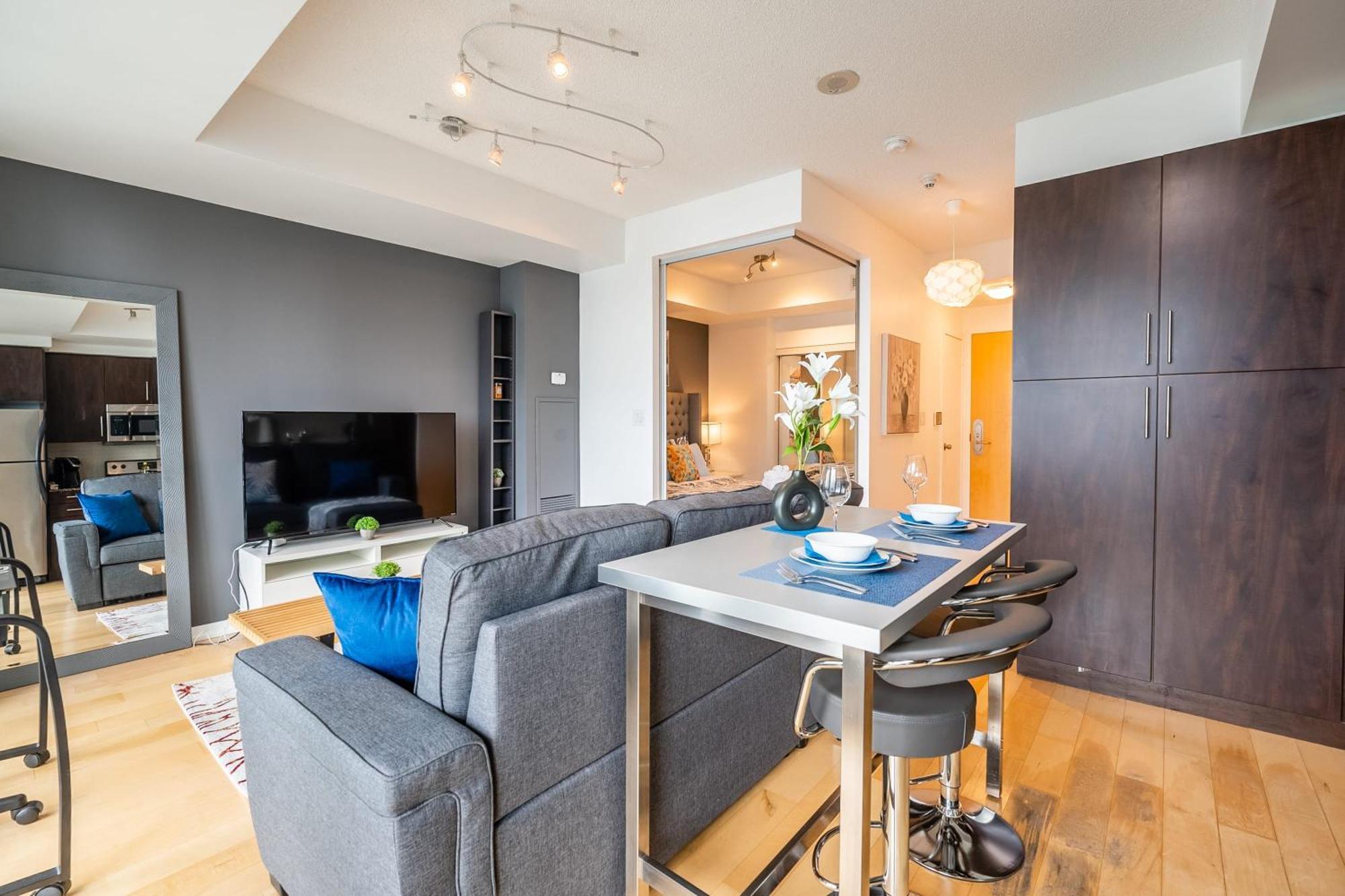 1Br Luxury Condo - Downtown Toronto Exterior foto