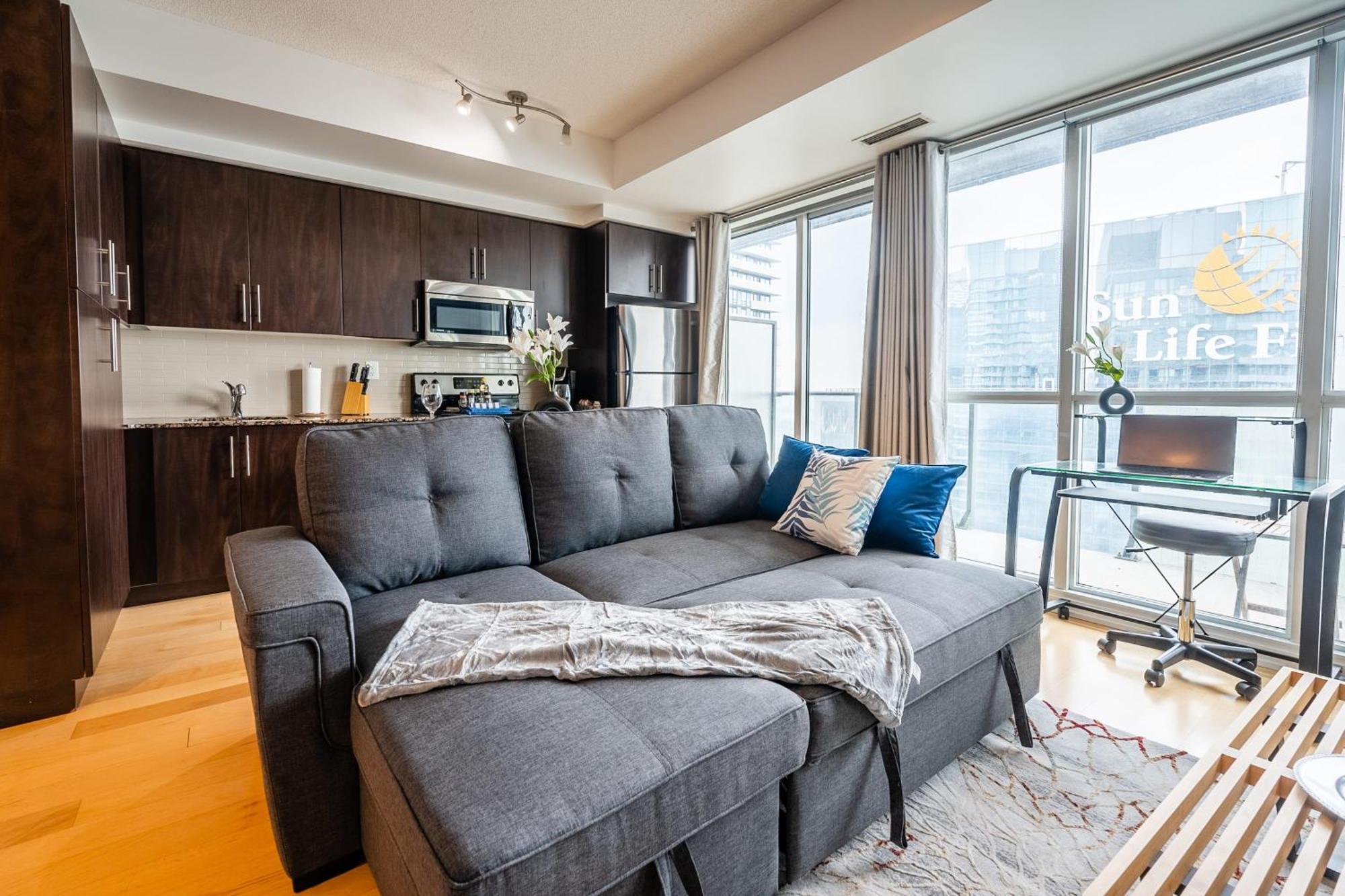1Br Luxury Condo - Downtown Toronto Exterior foto